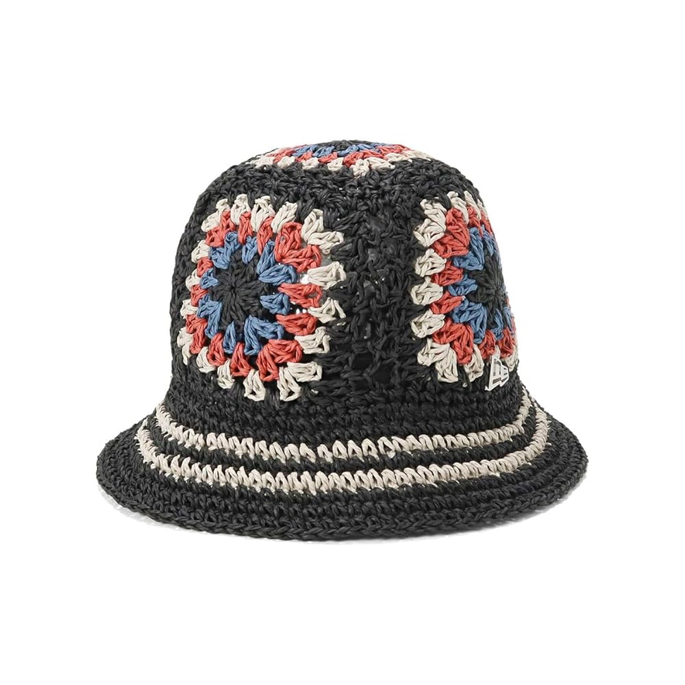 Amazon | [ニューエラ] クロシェニットハット バケットハット